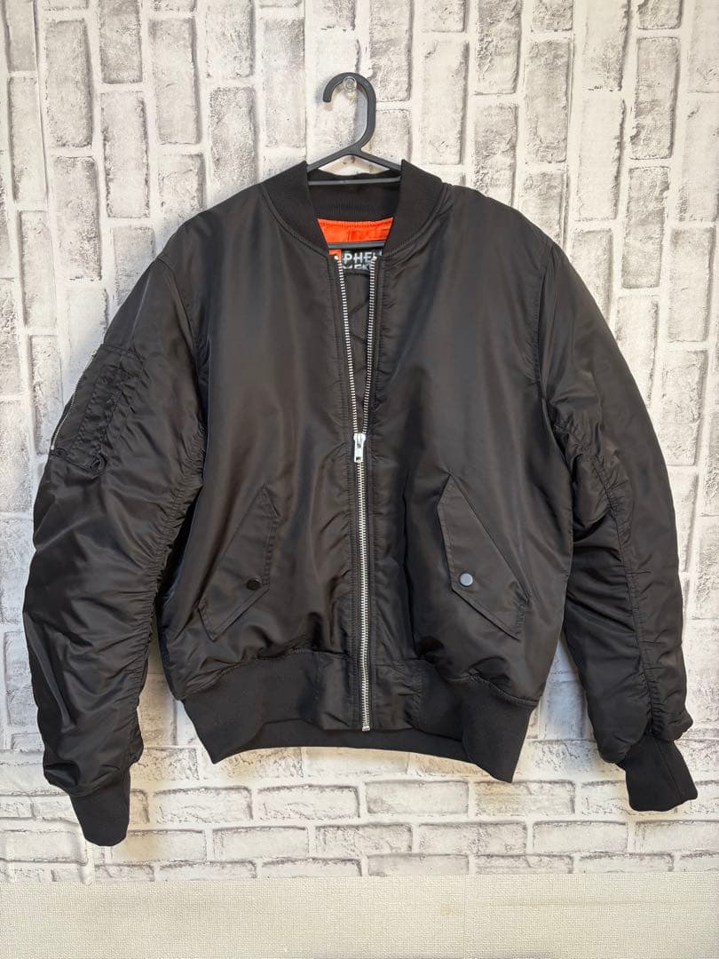 PHENOMENON ブラック LOOP MA-1ジャケット Lサイズ 黒