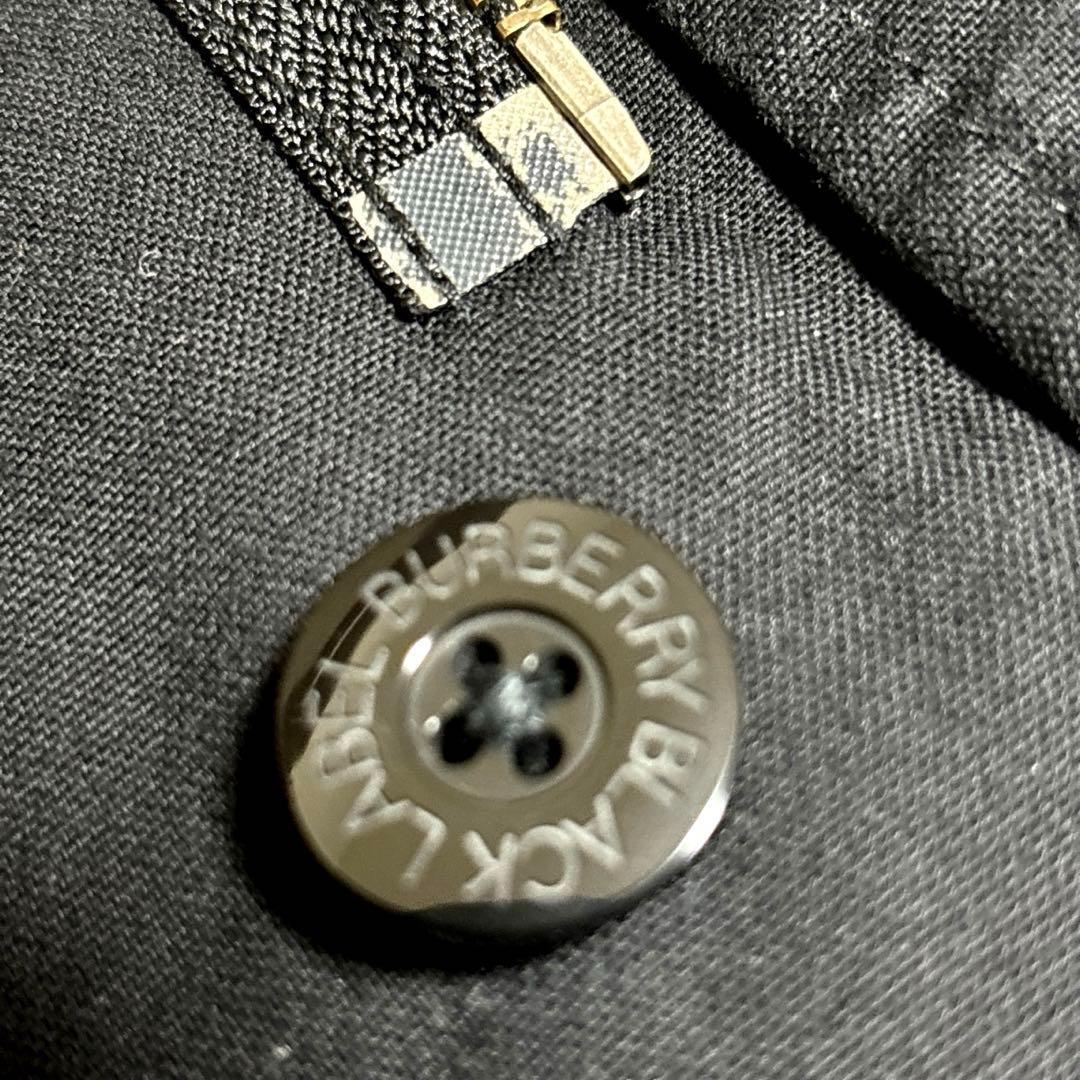 Nikoバーバリーブラックレーベル トレンチコート ノバチェック フード