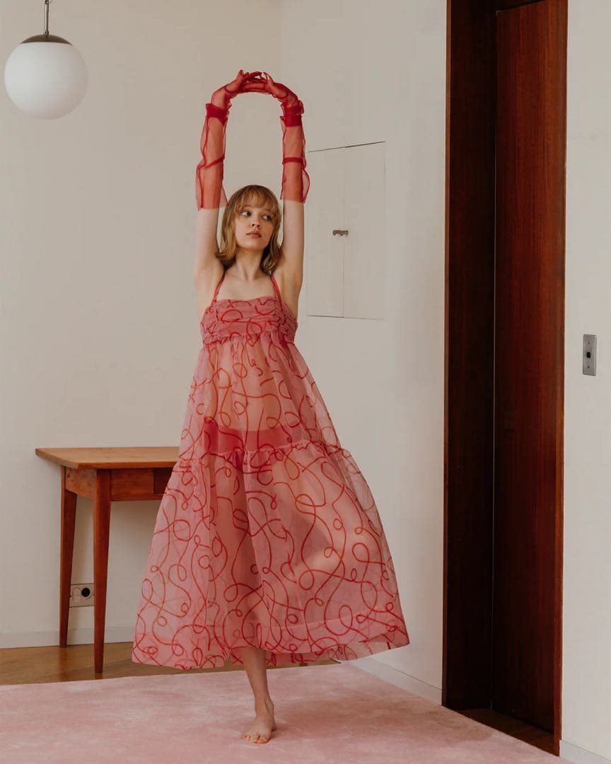 ワンピース poppy uneune organdy cami dress