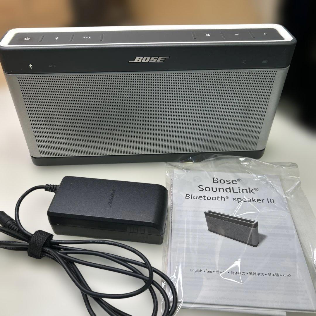 スピーカー・ウーファー 7265 BOSE SoundLink Bluetoothspeaker III