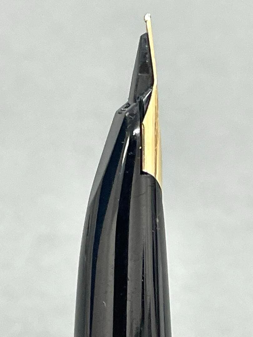 【未使用】セーラー万年筆　スターリングシルバー　18K 　＜4＞ 格子柄