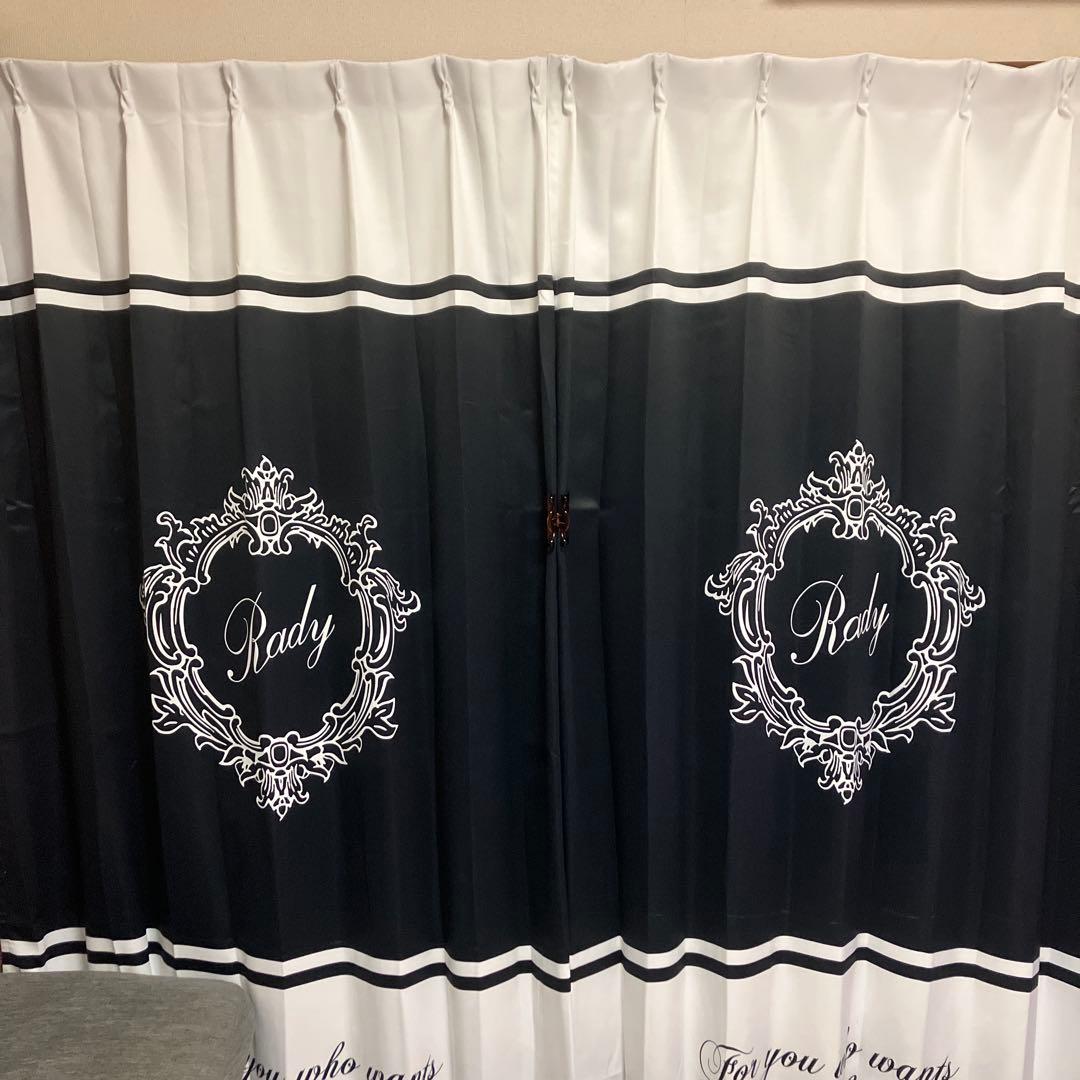 最終値下げです‼️rady ホテルシリーズカーテン　100✖️200