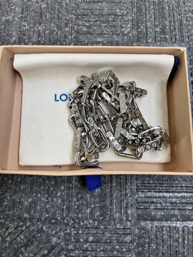 louis vuitton コリエチェーン モノグラム ネックレス