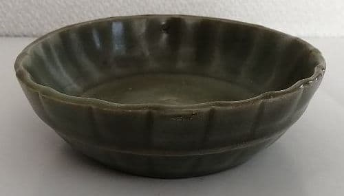 中国　青磁　小皿