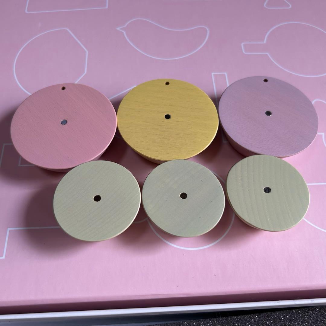 【美品】プーカのひなにんぎょう ベーシック 木製雛人形