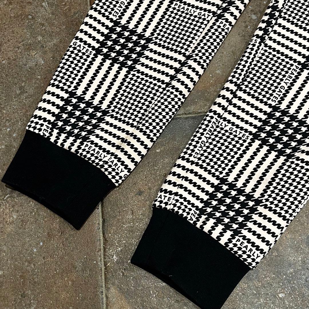 PEARLY GATES NOモノフィラエアクッション ダンボールニットパンツ