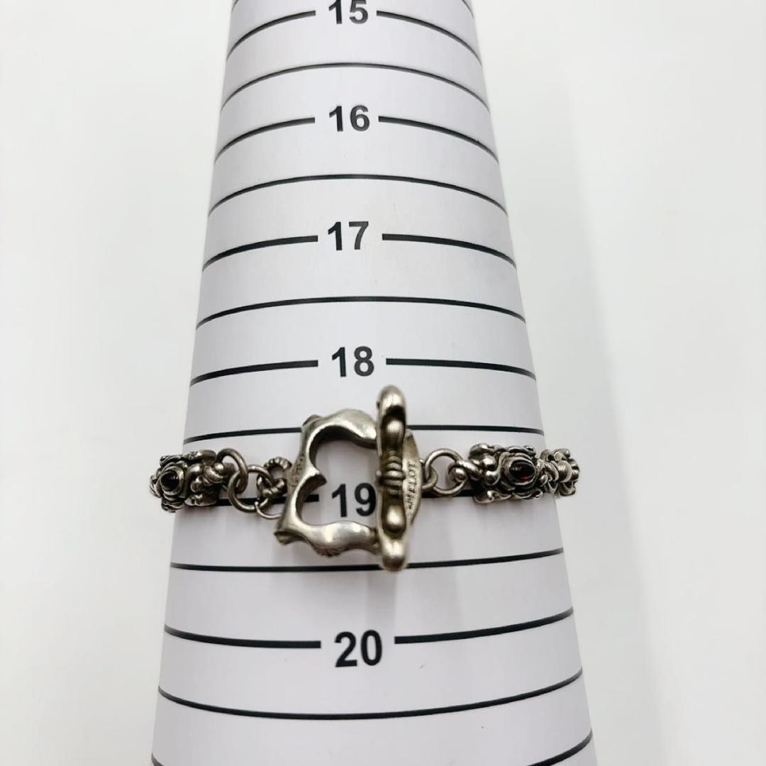 ロードキャメロット ガーネット ブレスレット シルバー 925