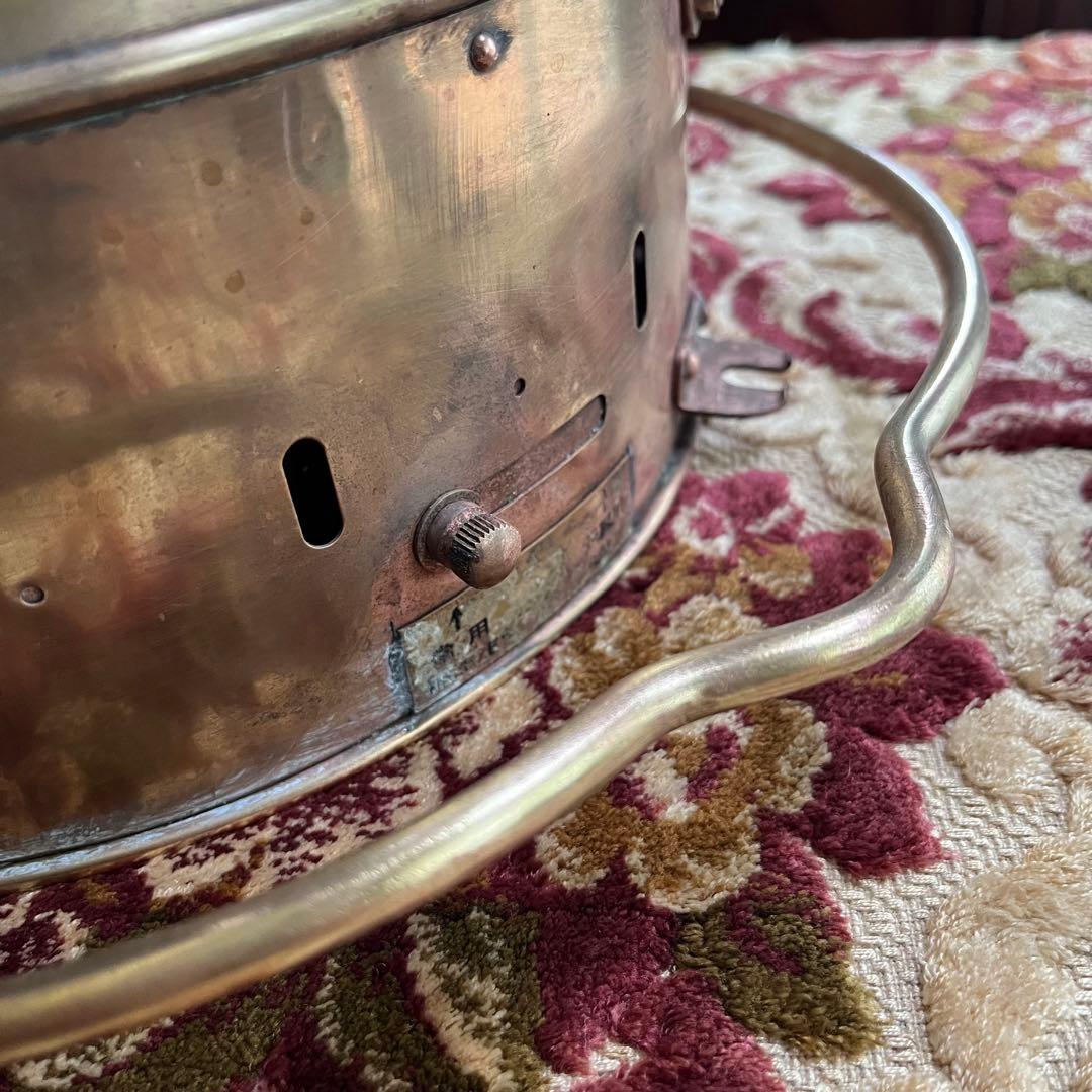 未使用ニッセン アンティーク船舶用オイルランプ