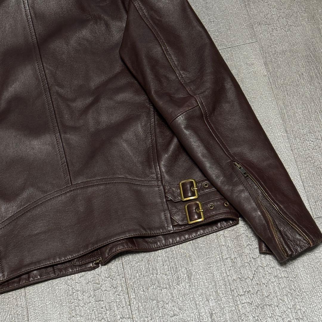 80s 90s vintage レザー スイングトップ 羊革 上質 アーカイブ