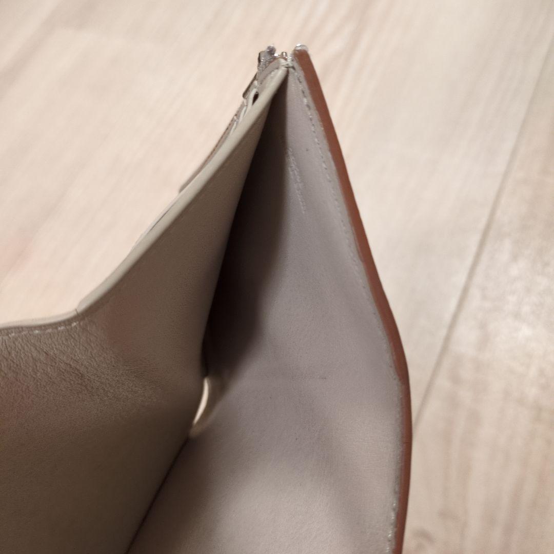 LOEWE 三つ折り財布 アナグラム ライトゴースト 箱付 バーティカルスモール