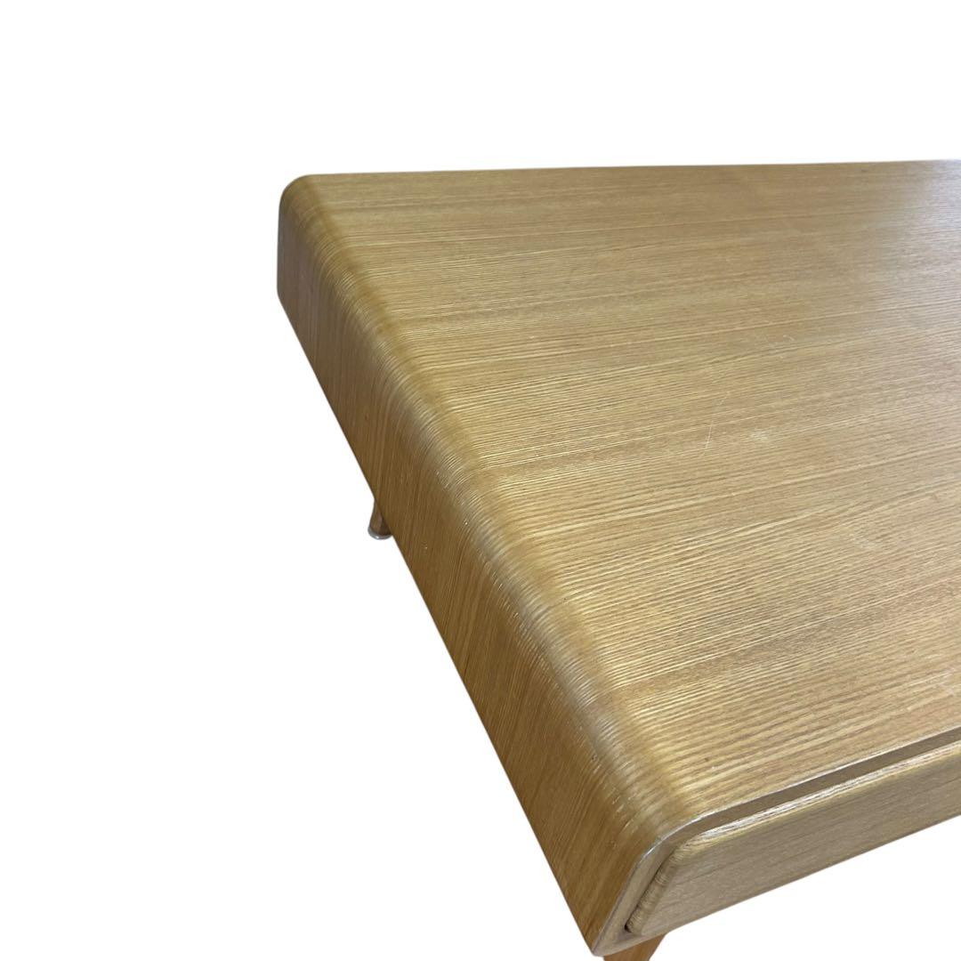 三環ジャパン ナチュラル木目 リビングテーブル 引き出し4杯付き