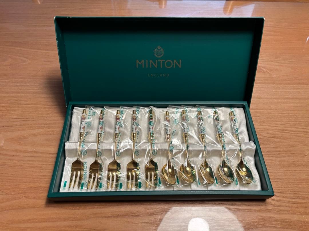 【MINTON】ティースプーン&ケーキフォーク10pcs