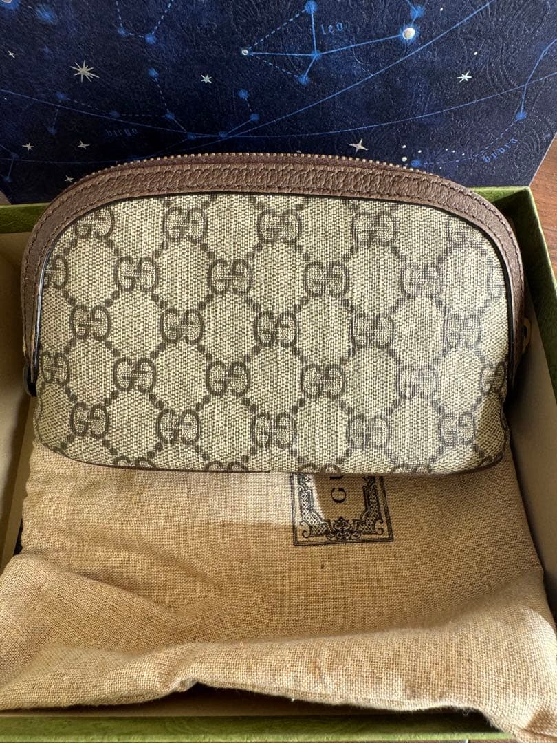 Gucci GGキャンバスポーチ