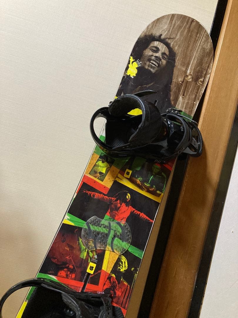 Burton 150 スノーボード セット　ボブ・マーリー