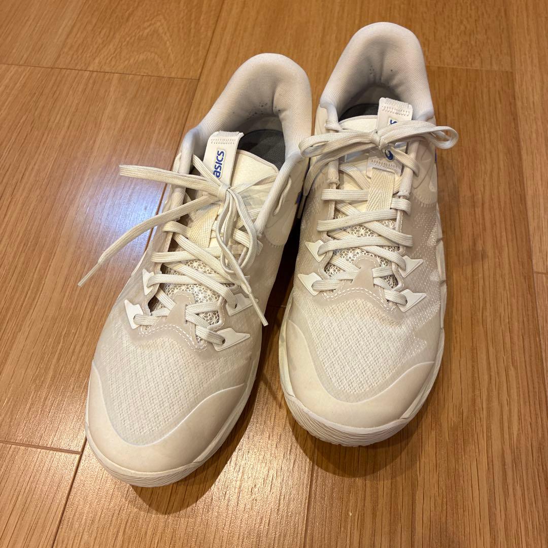 ASICS ホワイト/ブルー シューズ