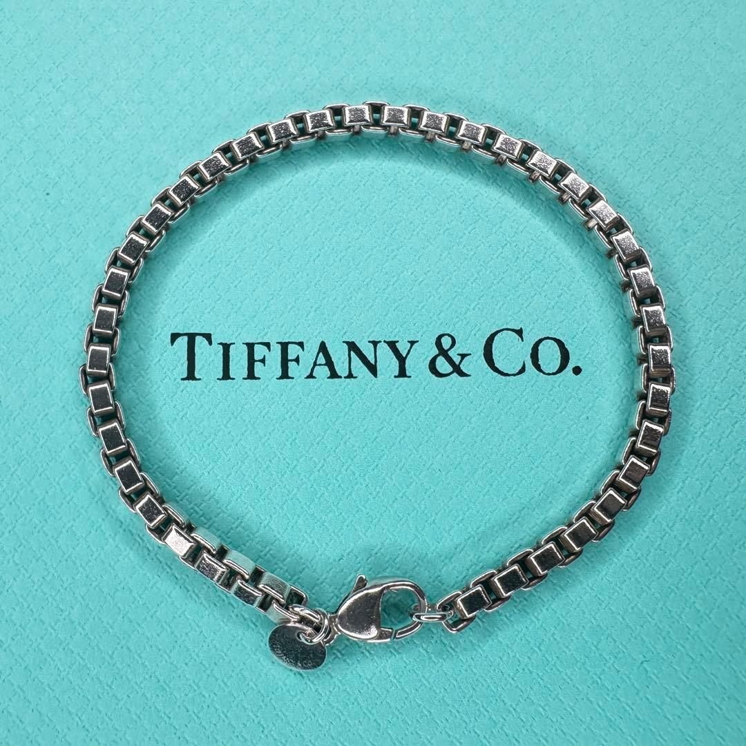 【極美品】約20cm ティファニー ベネチアン ブレスレットSV925