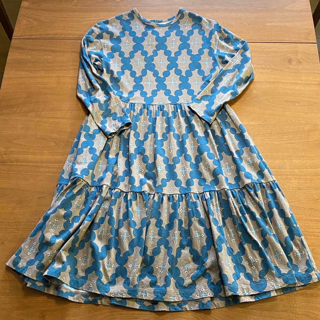 ミナペルホネン  diamond カットソーワンピース 150cm