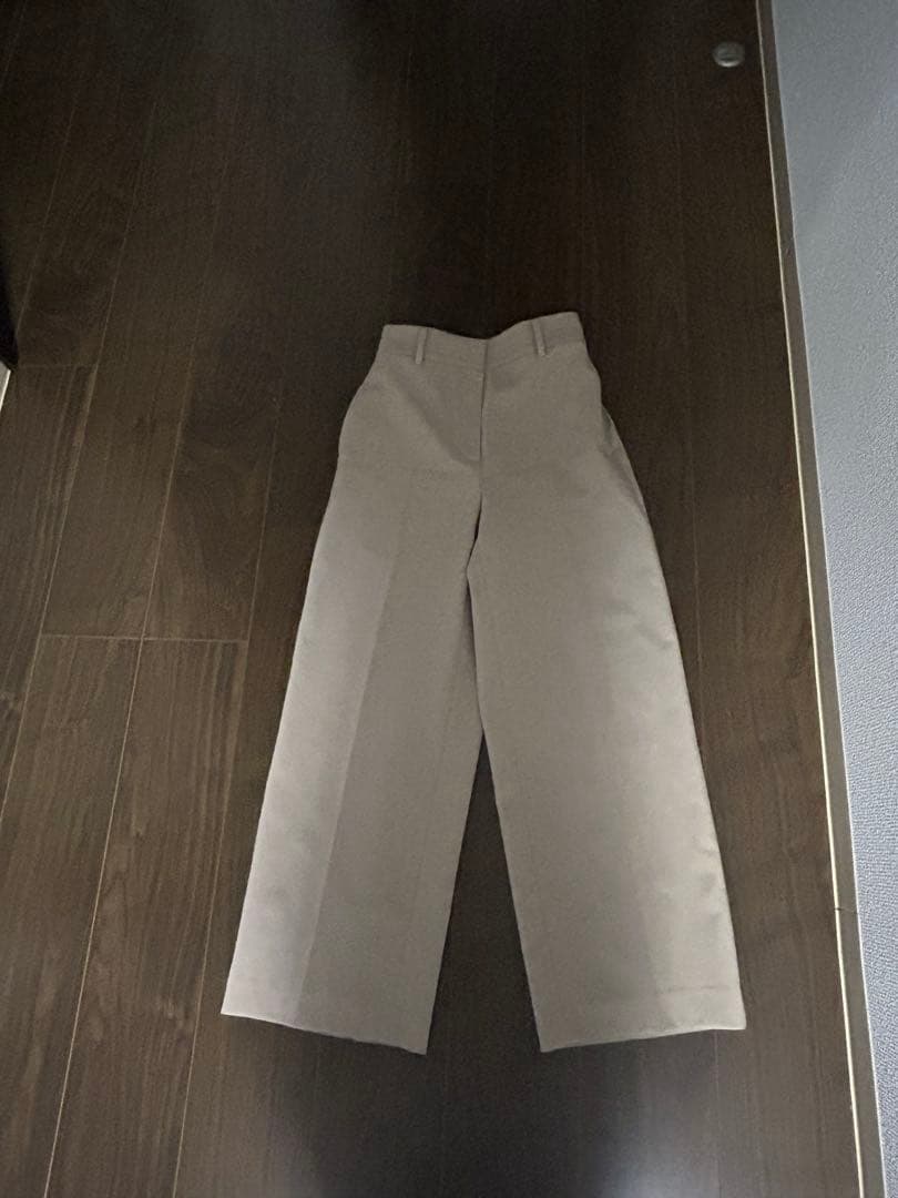 プラステ　プレミアムオックス　ジャケットパンツ　ベージュ　S