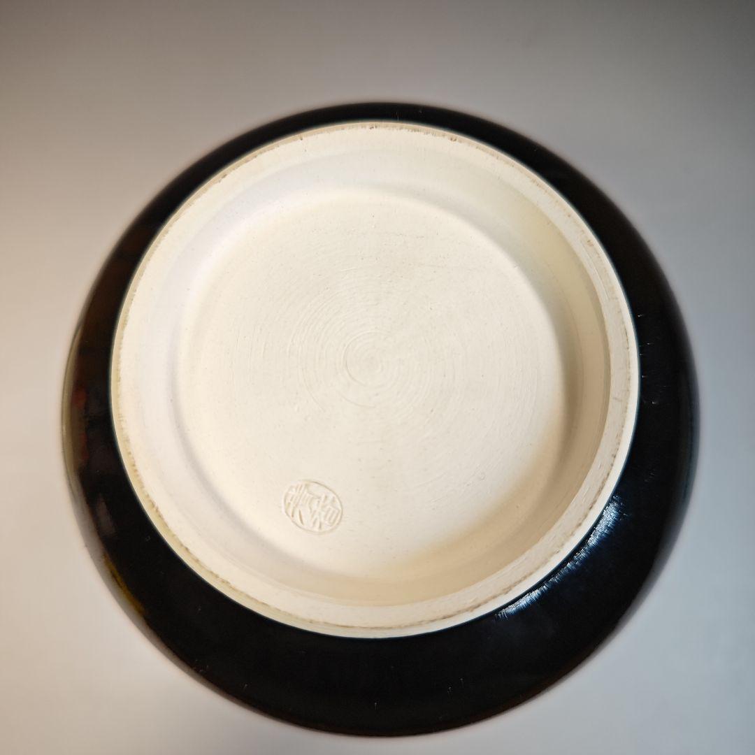 イ415 水指『御室窯　　伊坂清香作』　『和蘭陀水指　共箱』茶道具