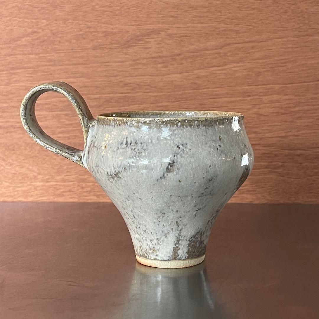 人気陶芸家鈴木麻起子 ラパンアルジョンテ　手付カップ2個セット