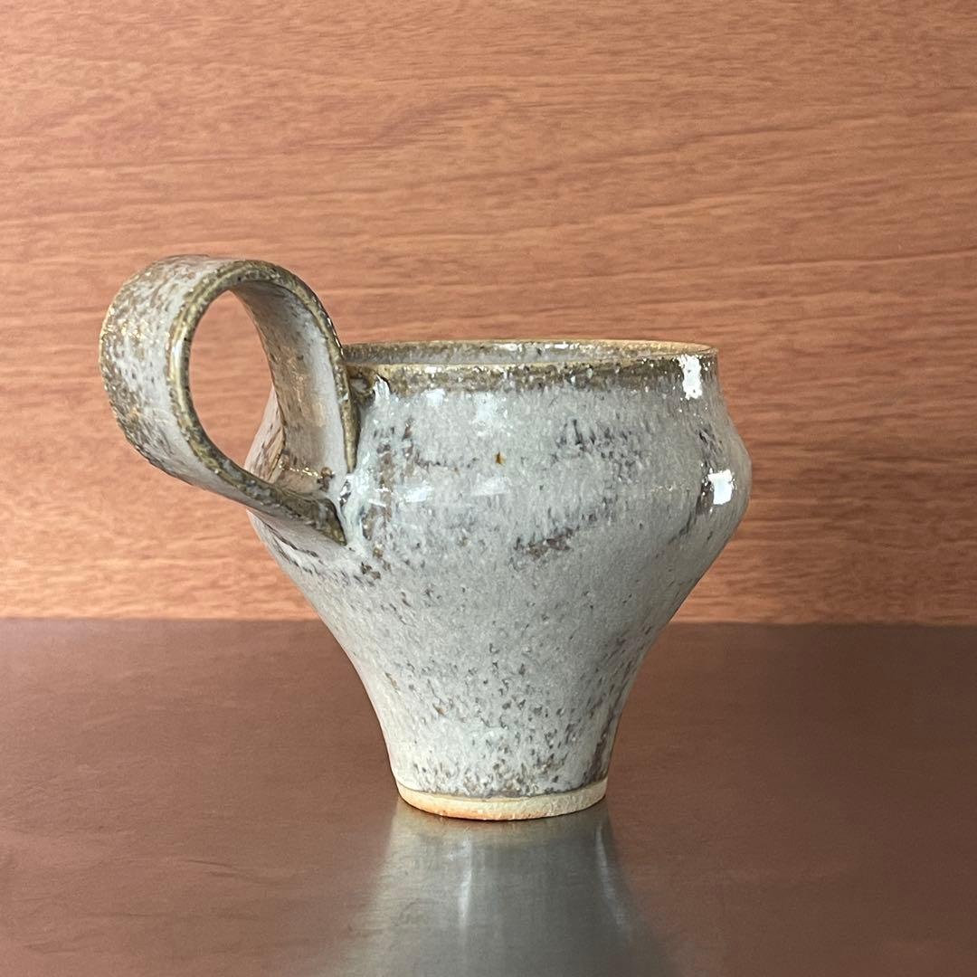 人気陶芸家鈴木麻起子 ラパンアルジョンテ　手付カップ2個セット