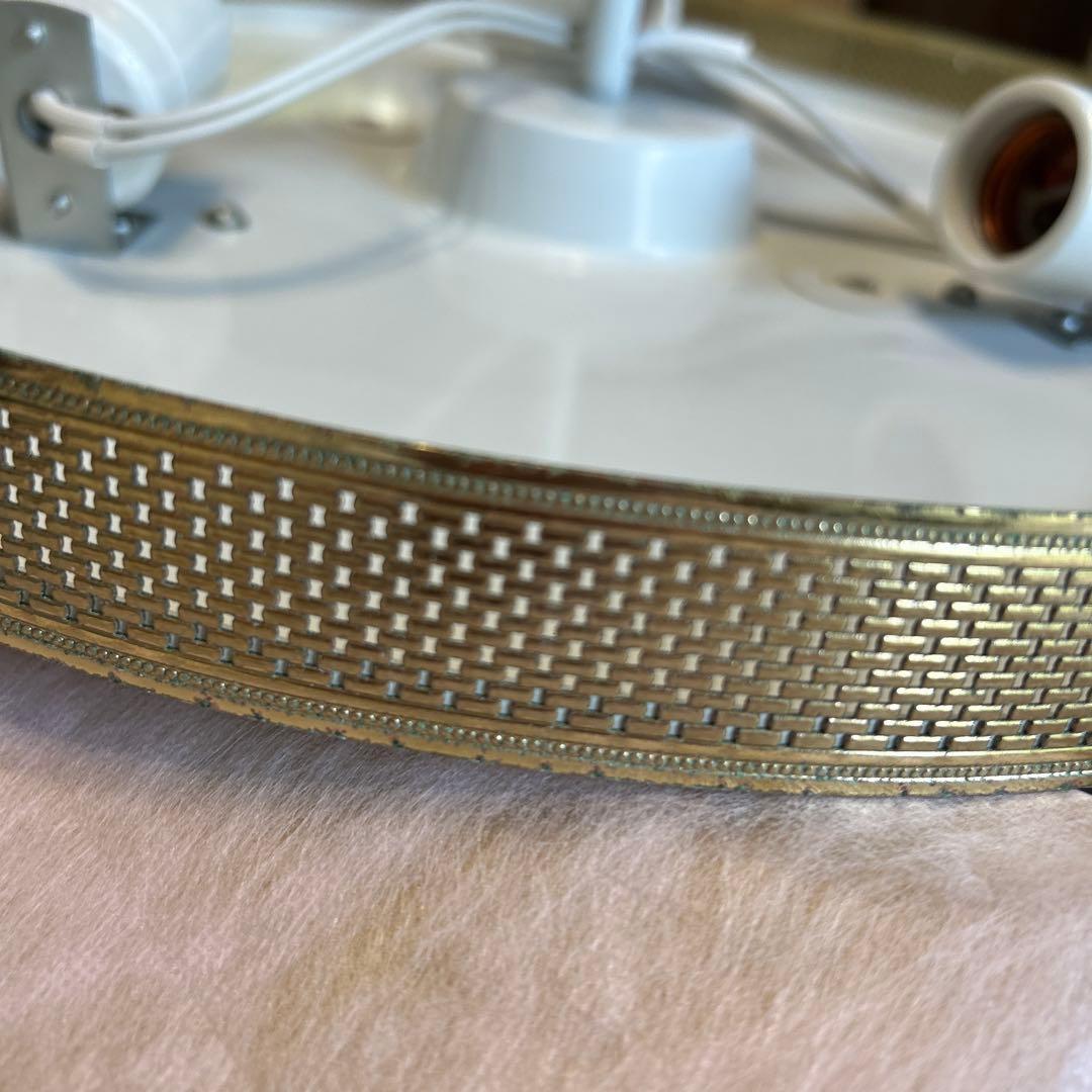 値下げ‼️ヤマギワヴィンテージ アンティーク照明ガラスシェード昭和レトロ希少