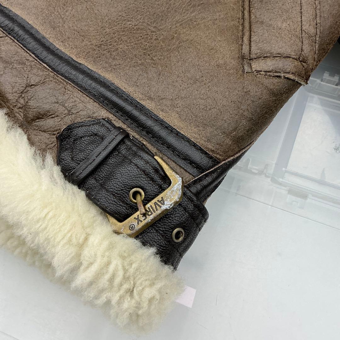 AVIREX B-3 ムートンフライトジャケット