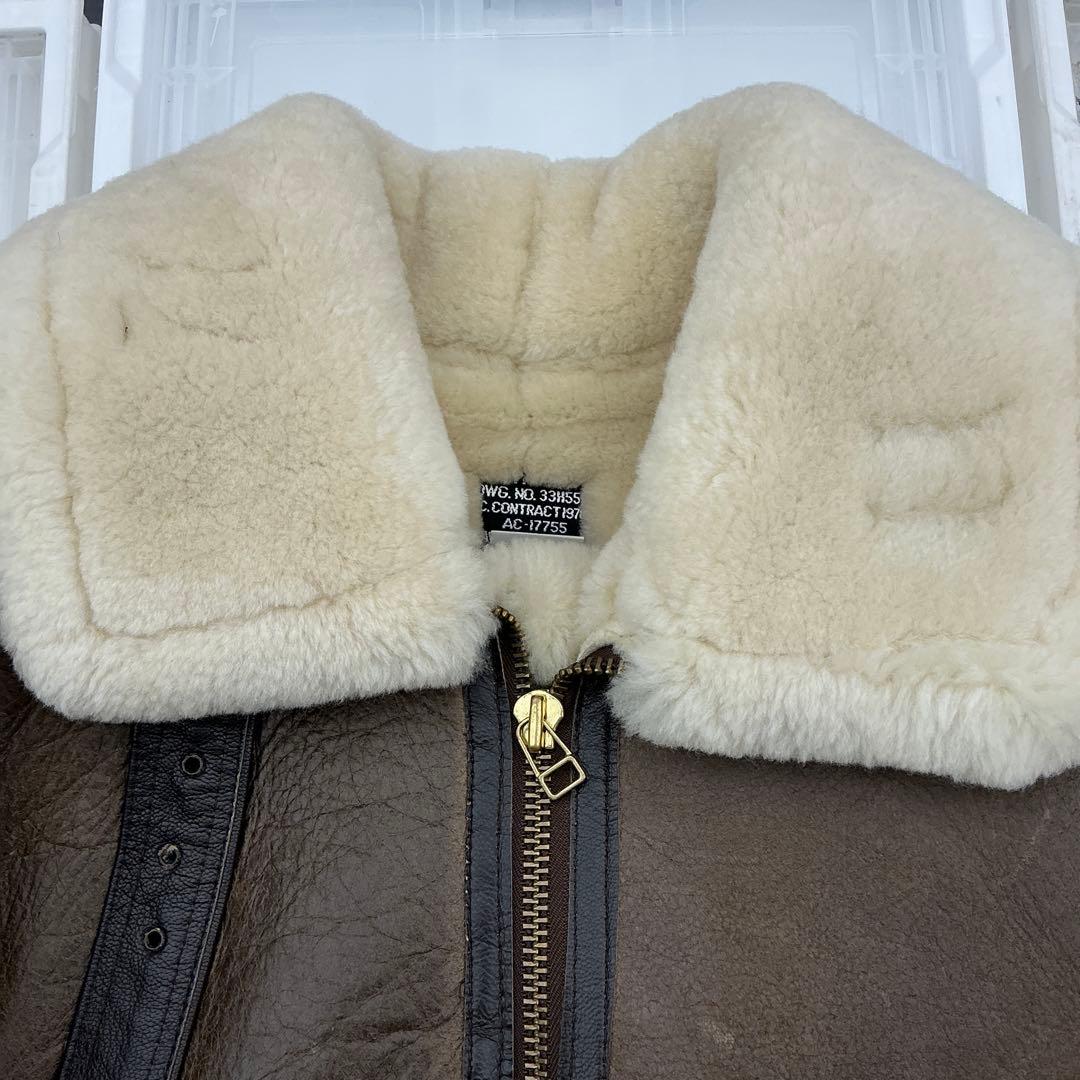 AVIREX B-3 ムートンフライトジャケット