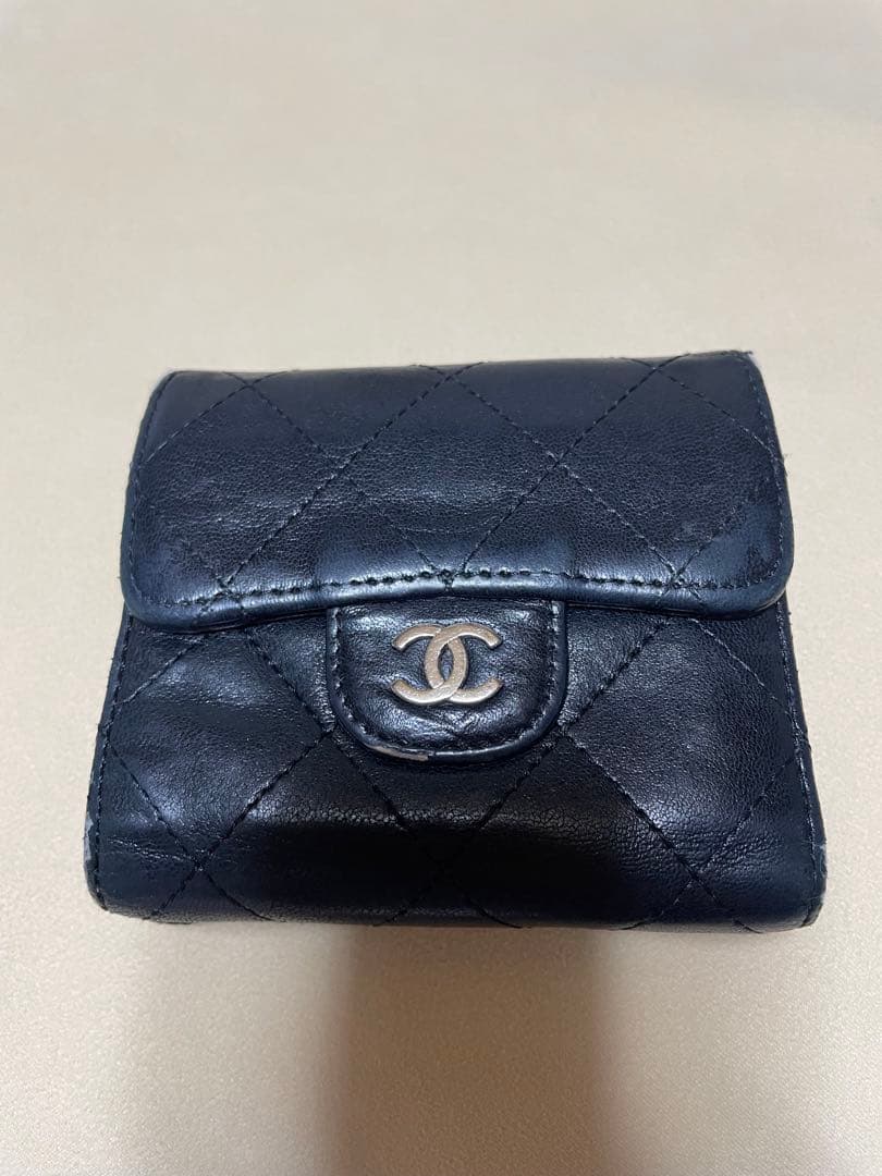 CHANEL 三つ折り折り　財布