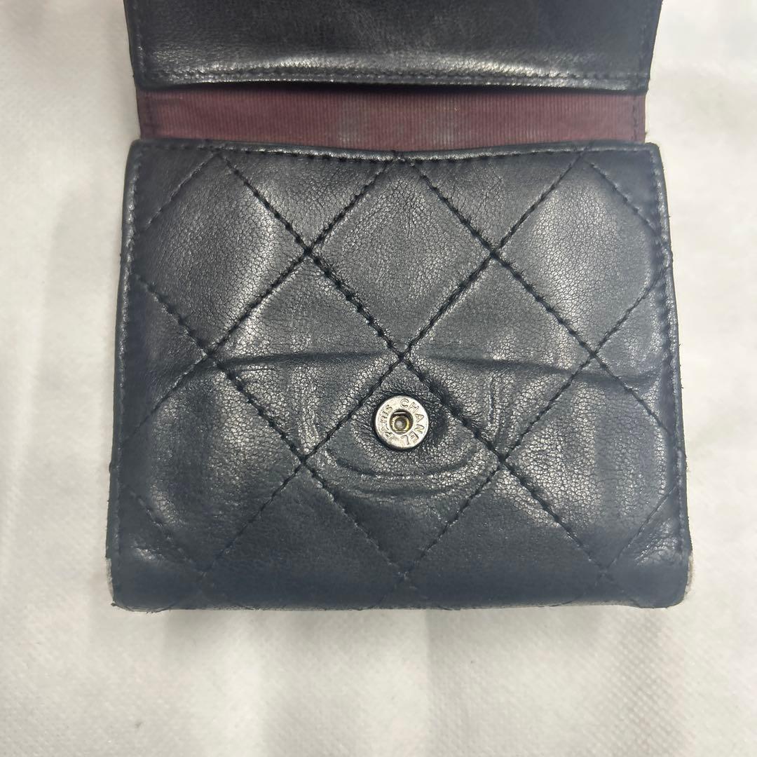 CHANEL 三つ折り折り　財布