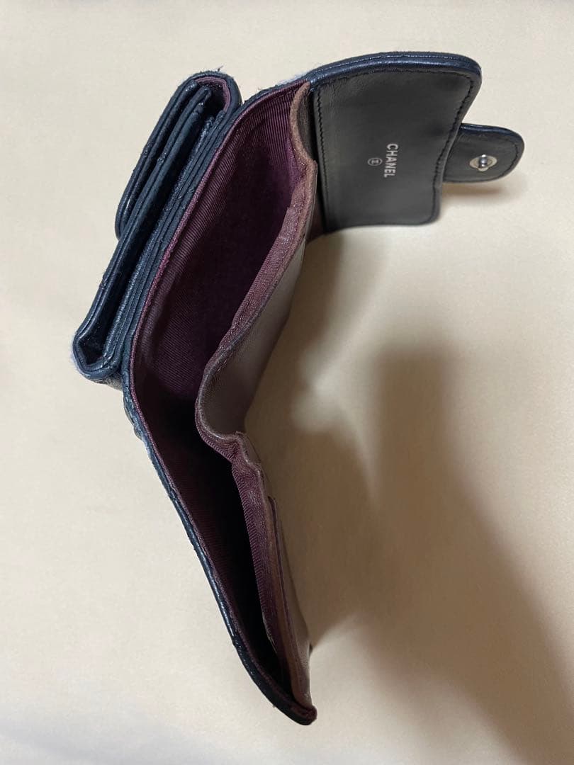 CHANEL 三つ折り折り　財布