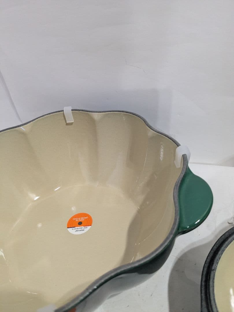 レア品未使用 ル・クルーゼ　ココット　パンプキン　カボチャ　22cm　カクタス