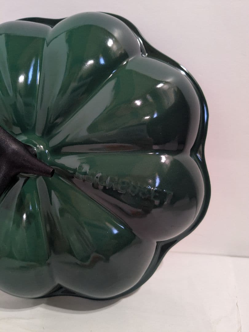 レア品未使用 ル・クルーゼ　ココット　パンプキン　カボチャ　22cm　カクタス