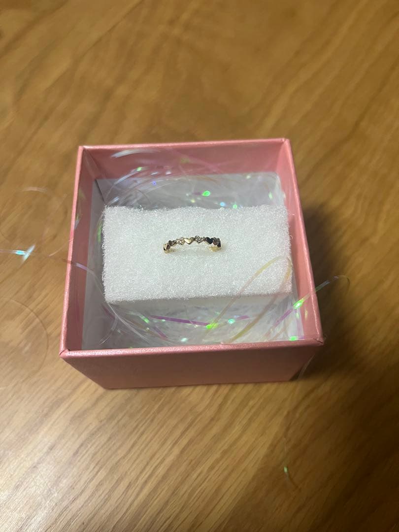 ⚫︎るるるん⚫︎AHKAH アンハートパヴェ リング