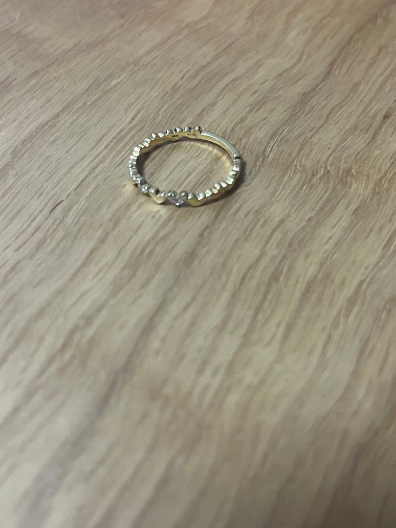 ⚫︎るるるん⚫︎AHKAH アンハートパヴェ リング