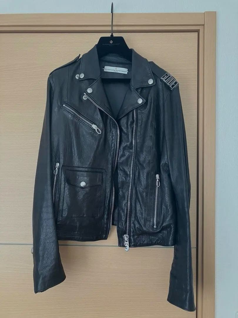 値下げ中ゴールデングース　ブラック　レザー