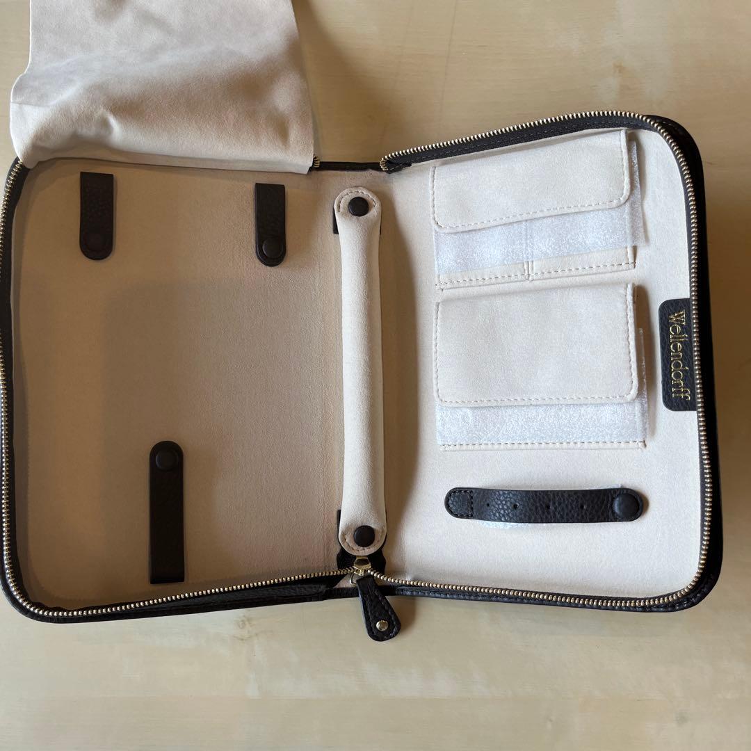 ウェレンドルフ Wellendorff ブラウン アクセサリーケース