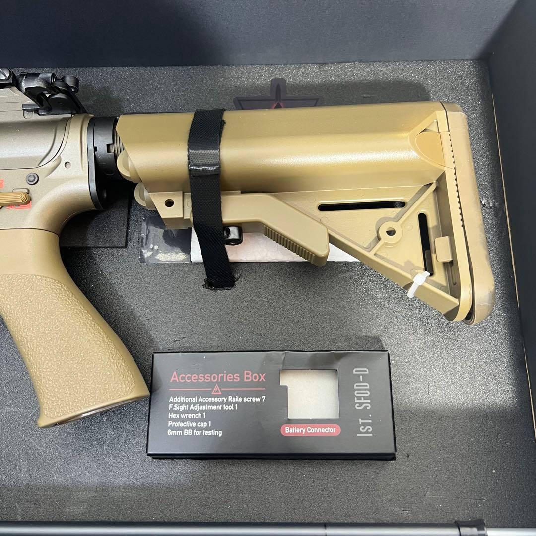 美品　東京マルイ 次世代 HK416 デルタカスタム　バッテリー付