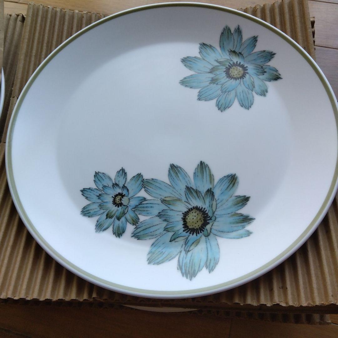 ノリタケ　DAYDREAM 青い花皿10枚セット洋食器まとめ売り