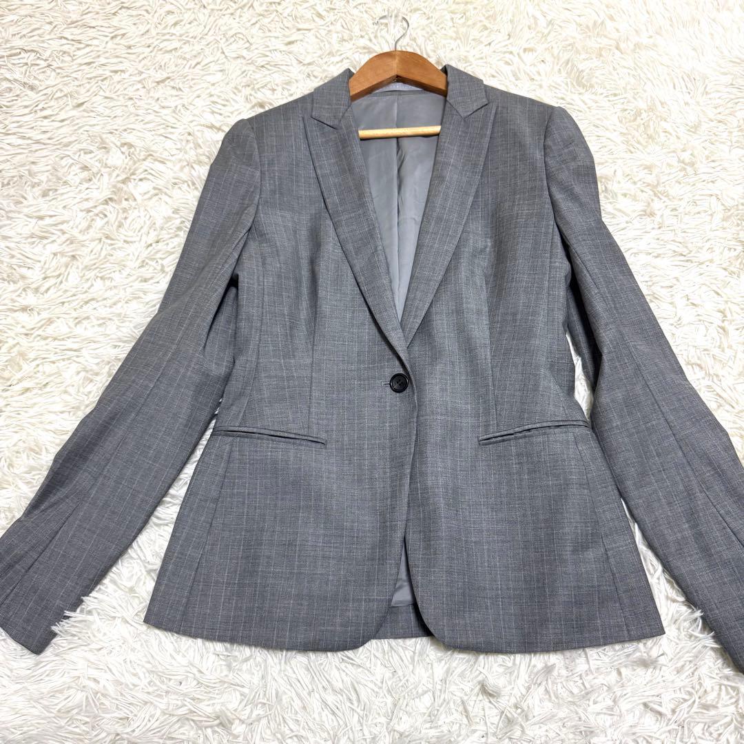 theory luxe✨テーラード　パンツスーツ　セットアップ　ピンチェック　M