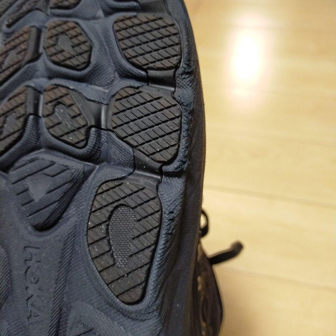 (美品)HOKA クリフトン10 エクストラワイド　26cm ブラック