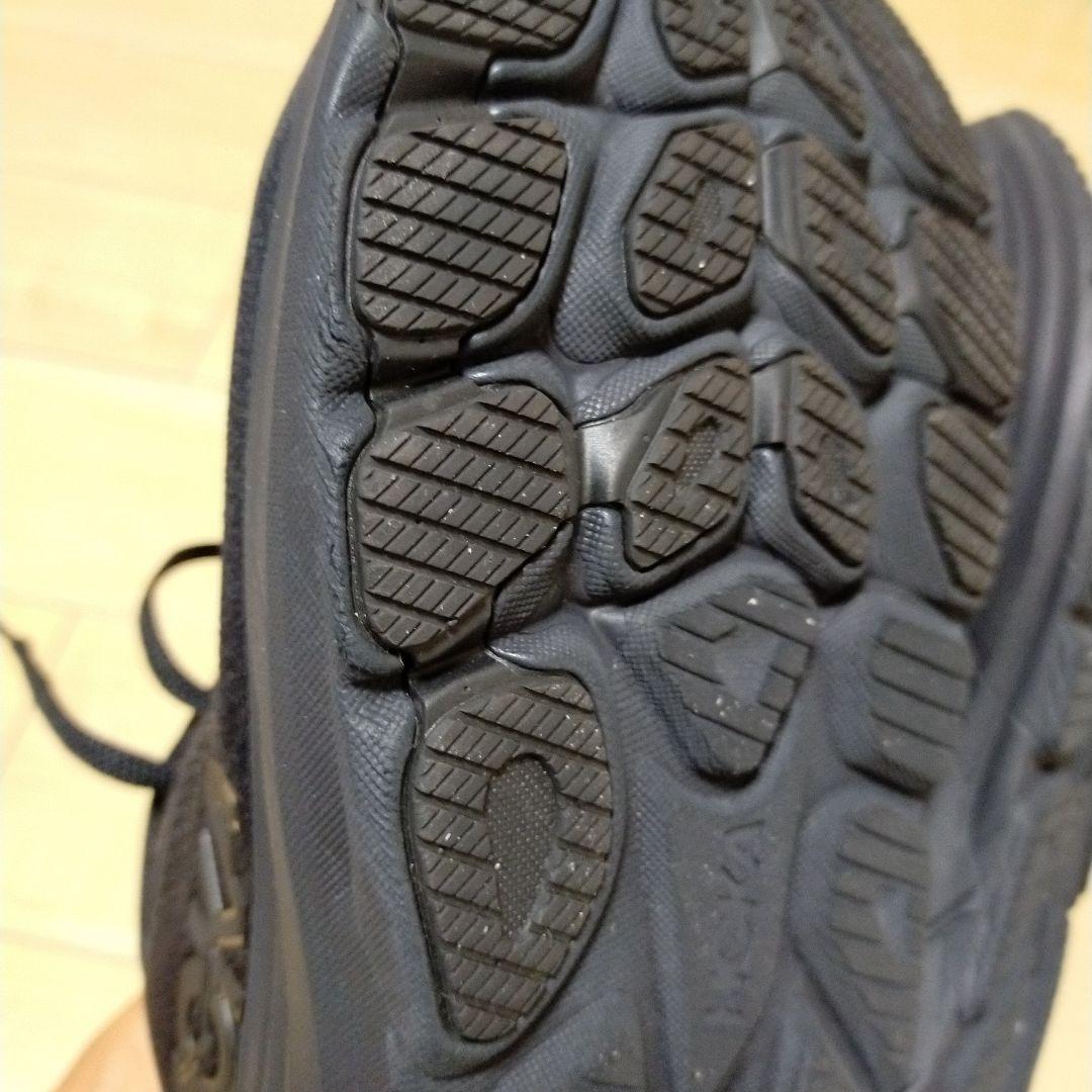 (美品)HOKA クリフトン10 エクストラワイド　26cm ブラック