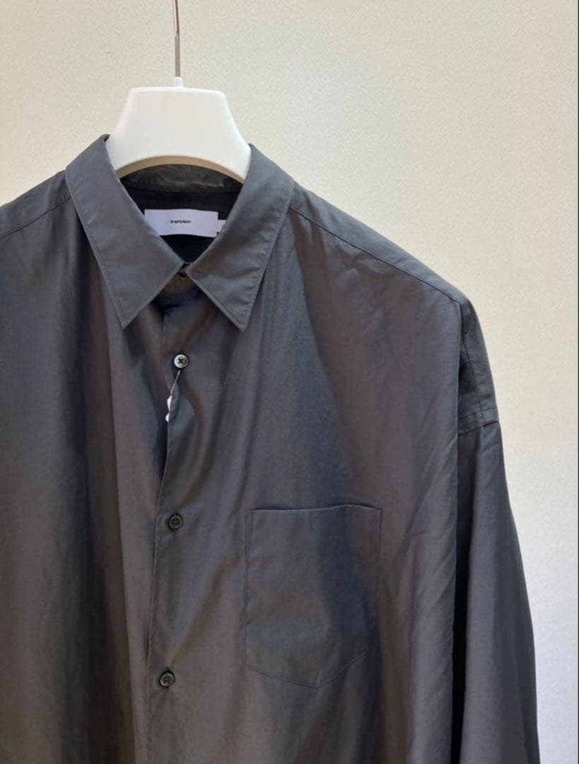 新品 25AW Graphpaper Broad L/S Oversized