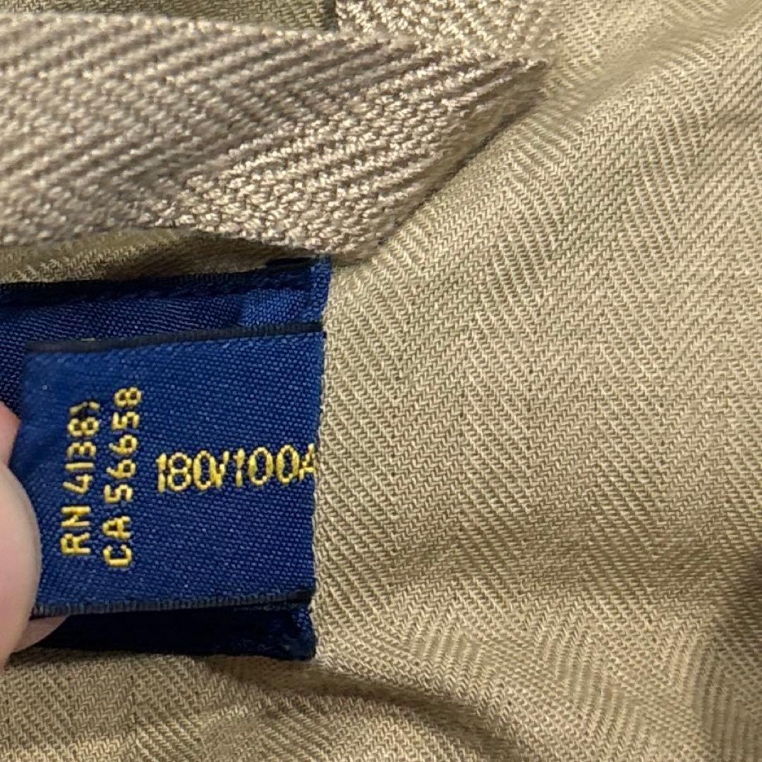 【L /近年】ラルフローレン　スイングトップ　ジャンパー　ジャケット　ベージュ