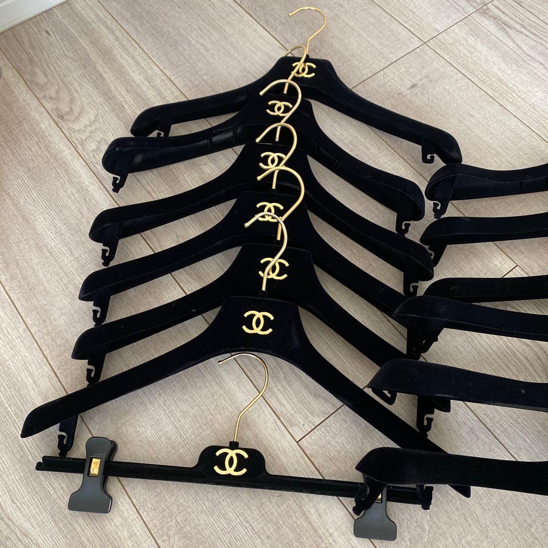 シャネル CHANEL ベロアハンガー　13点　❦ mnemosyne ❦