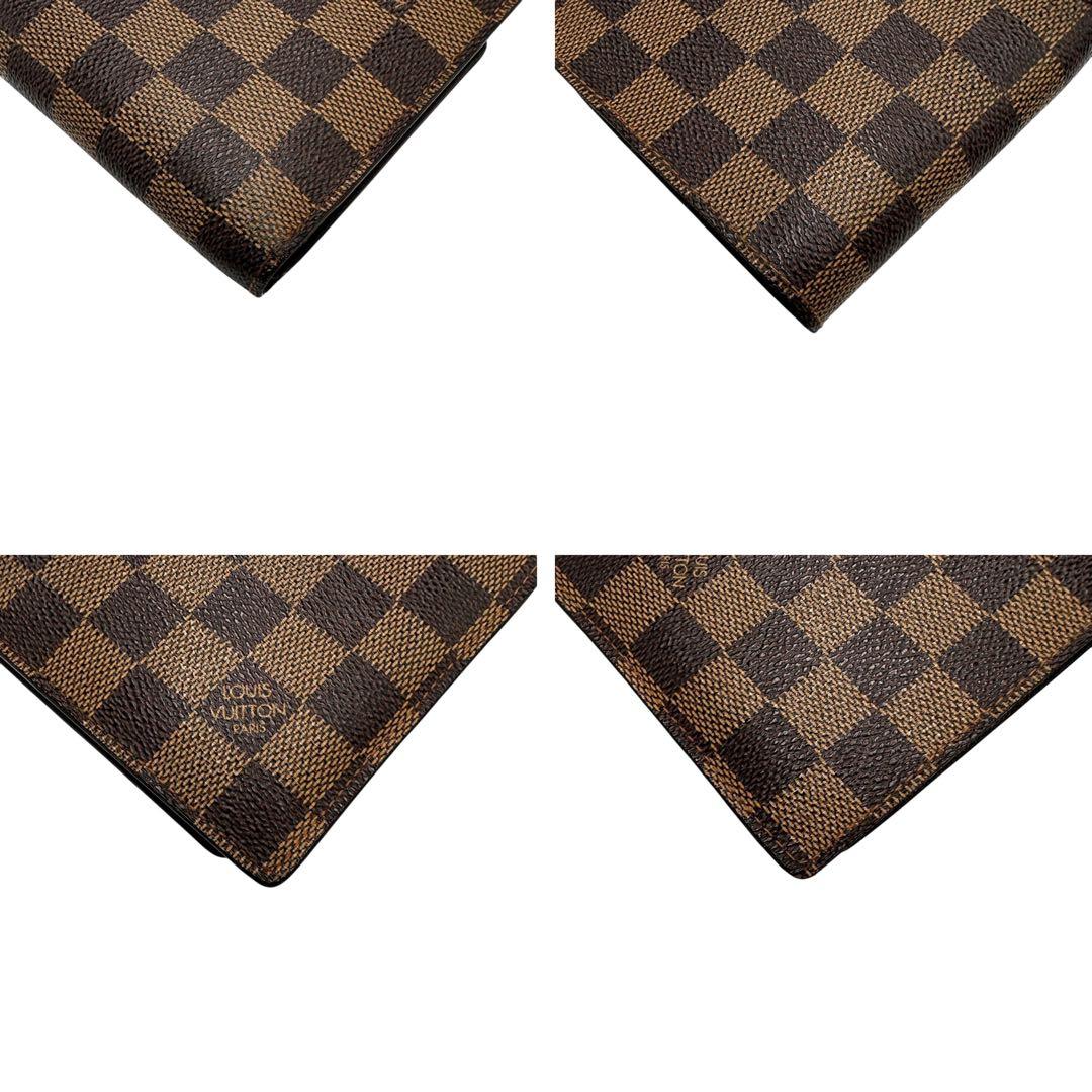 【極美品】ルイヴィトン ポルトフォイユ マルコ ダミエ 折り財布 CA0064