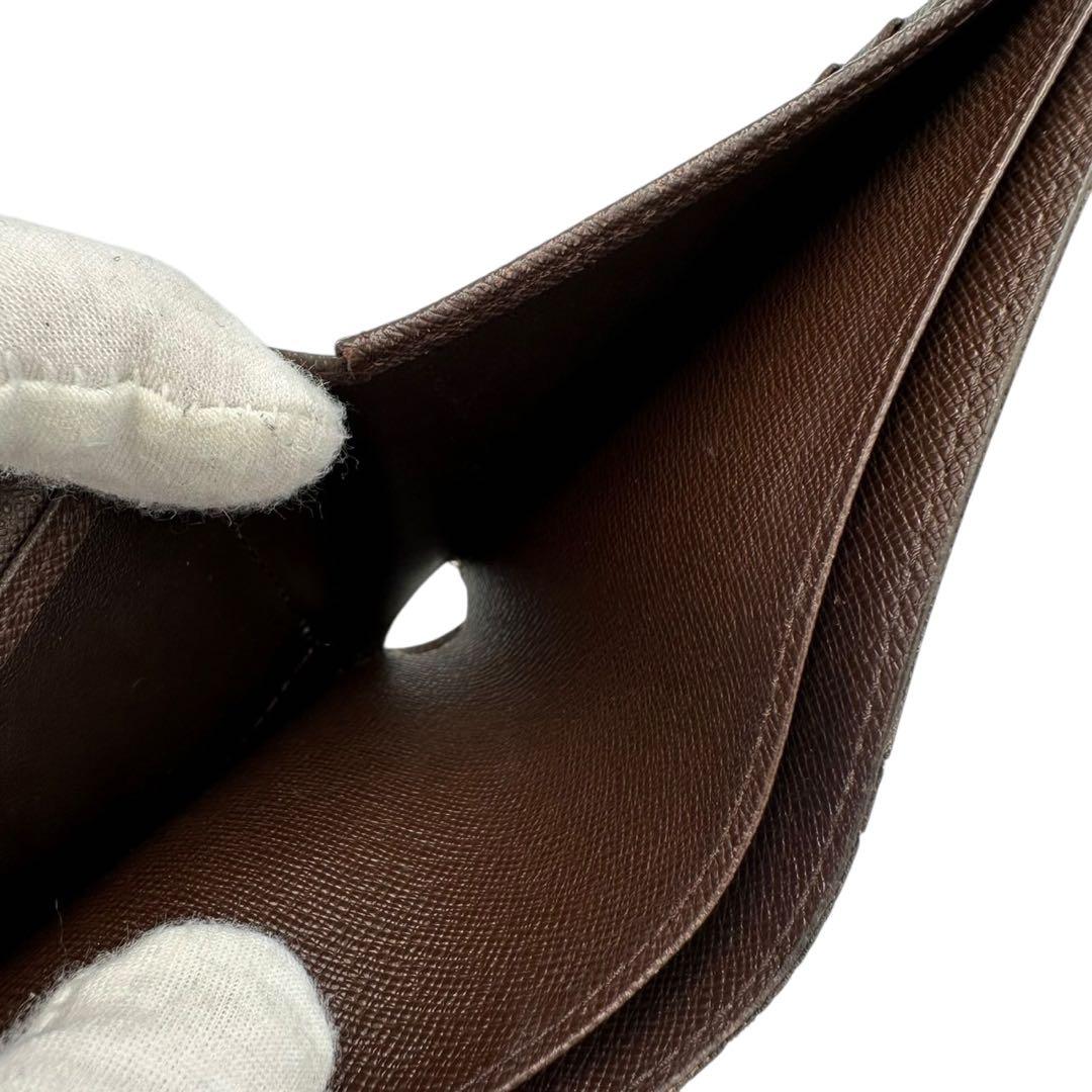 【極美品】ルイヴィトン ポルトフォイユ マルコ ダミエ 折り財布 CA0064