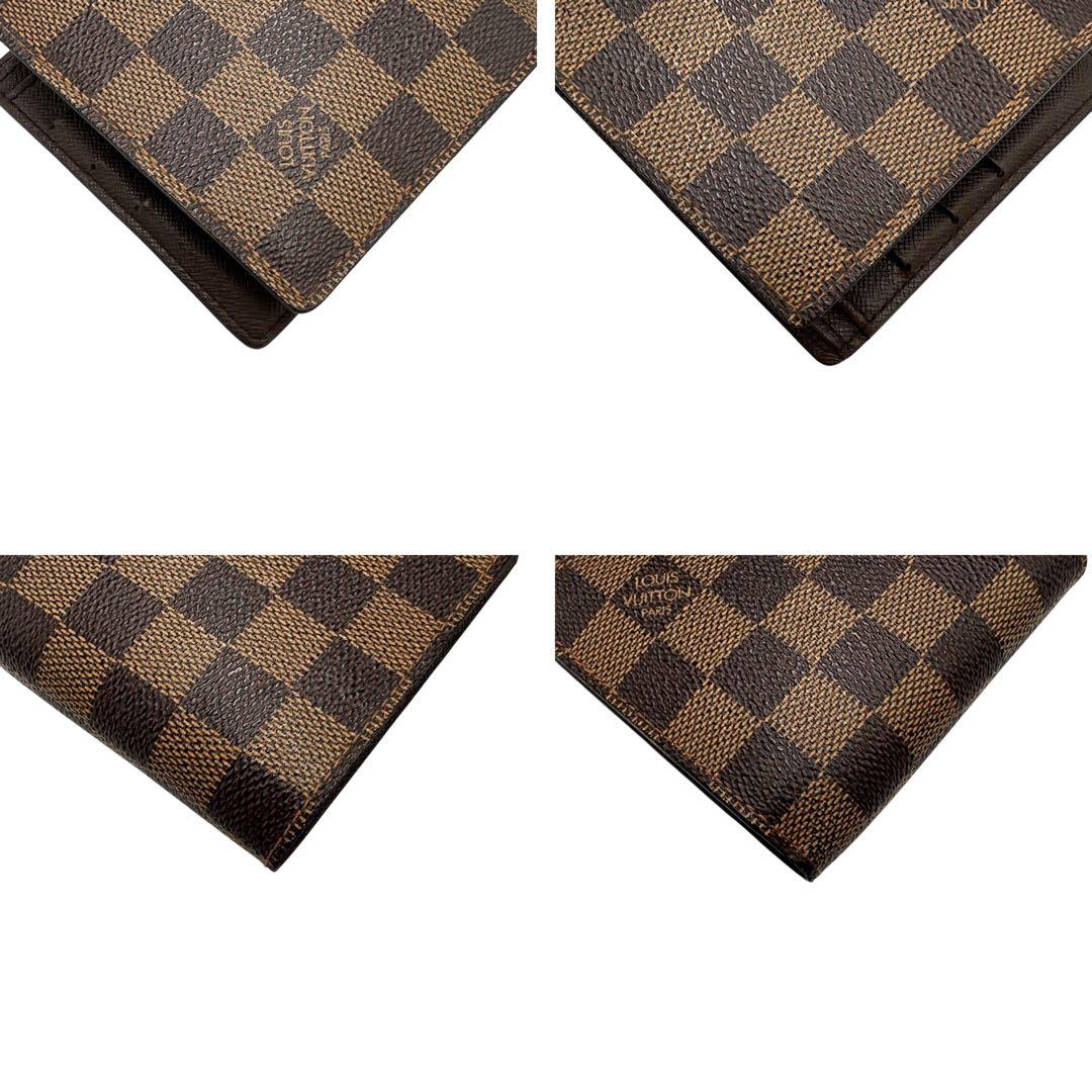 【極美品】ルイヴィトン ポルトフォイユ マルコ ダミエ 折り財布 CA0064