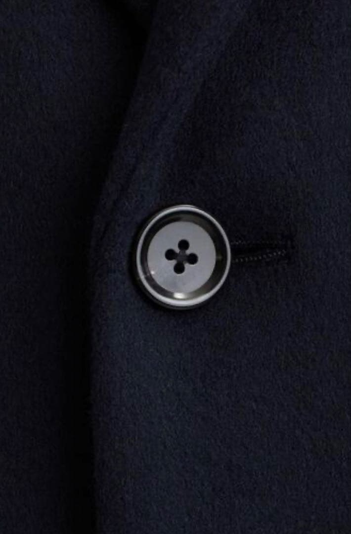 美品 green label relaxing チェスターコート ネイビー M