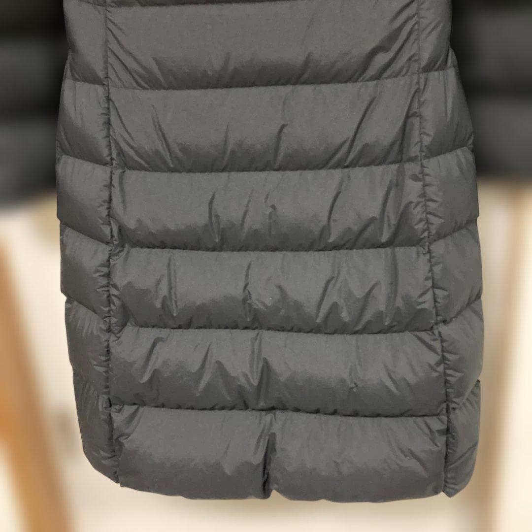 ユニクロ+Jウルトラライトダウンフーデットコート　ブラックM